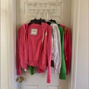 3 abercrombie kids jackets!